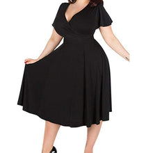 Load image into Gallery viewer, 2019 New Summer Women Dress Elegant Plus