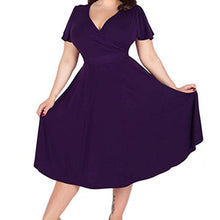 Load image into Gallery viewer, 2019 New Summer Women Dress Elegant Plus