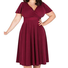Load image into Gallery viewer, 2019 New Summer Women Dress Elegant Plus