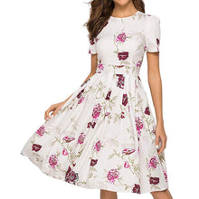 Load image into Gallery viewer, 2019 New Summer Women Dress White Elegant