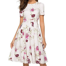 Load image into Gallery viewer, 2019 New Summer Women Dress White Elegant