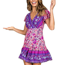 Load image into Gallery viewer, 2019 New Summer Women Dress Fit Casual Bohemian Maxi