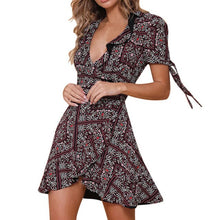Load image into Gallery viewer, 2019 New Summer Women Dress Sexy Maxi Floral Printed