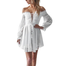 Load image into Gallery viewer, 2019 New Summer Women Dress Sexy Lace