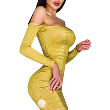 Load image into Gallery viewer, 2019 New Summer Women Dress Sexy Sheath Bling